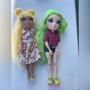 Rainbow High Dolls Jade Hunter & Sunnny Madison 11” Fashion Dolls